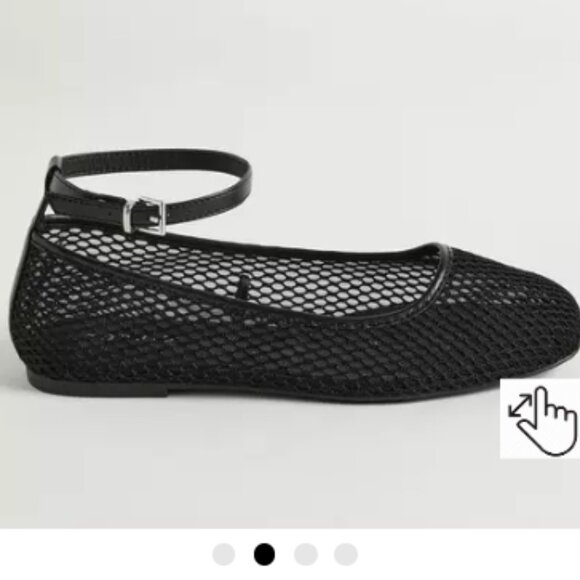 Torrid Mesh Ballet flats NWT - Picture 3 of 4